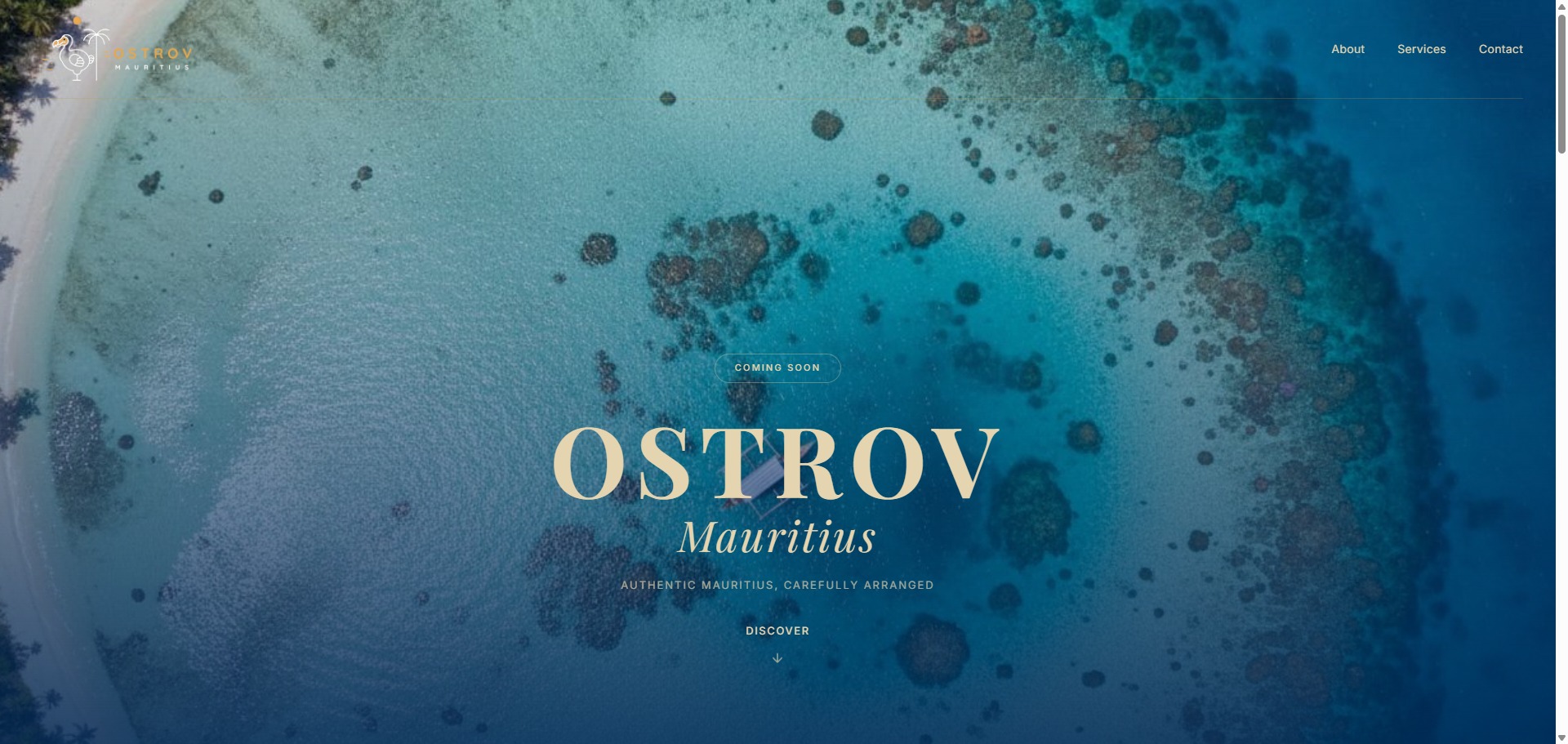 Ostrov Preview website designed and developed by Tamaduni